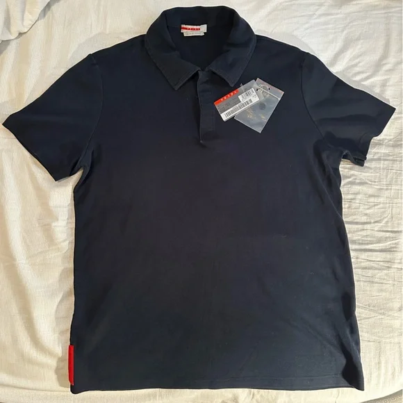 Prada sport polo shirt cheap